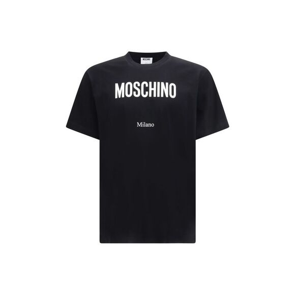 Moschino Black Cotton Men's T-Shirt